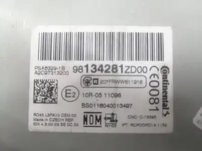 İkinci el araba yedek parçası ses sistemi / radyo cd için citroen c-elysée bhy(bh02) oem iam referansları 1615650380  