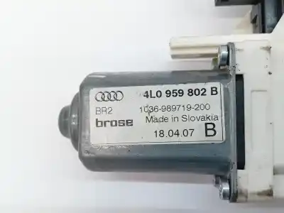 Автозапчасти б/у мотор стекла переднего правого за audi q7 (4l) btr ссылки oem iam 4l0959802b  