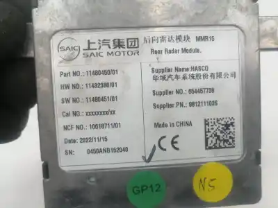 Second-hand car spare part electronic module for mg zs 15s4c oem iam references   