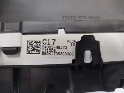Автозапчасти б/у счетчик километров часы за kia stonic (yb) 1.6 crdi ссылки oem iam 94003h8170  