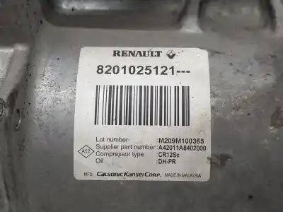 Second-hand car spare part air conditioning compressor for renault fluence k4m838 oem iam references 7700111036  