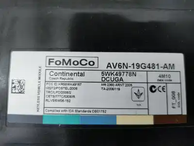 Автозапчастина б/у модуль комфорт для ford grand c-max (cb7) t1da посилання на oem iam 1829420  