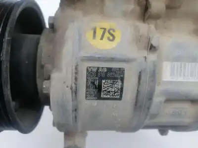 Peça sobressalente para automóvel em segunda mão compressor de ar condicionado a/a a/c por volkswagen caddy profesional (sa) (03.2015) dfse referências oem iam 5q0816803d  