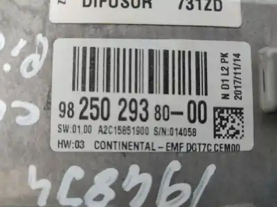 Pezzo di ricambio per auto di seconda mano display multifunzione per citroen c4 picasso/spacetourer bh01 riferimenti oem iam 9825029380  