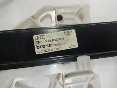 Second-hand car spare part rear right window regulator for audi q3 (8ub, 8ug) 2.0 tdi oem iam references 8u0839462   Second-hand car spare part rear right window regulator for audi q3 (8ub, 8ug) 2.0 tdi oem iam references 8u0839462