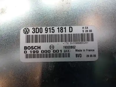 Автозапчасти б/у электронный модуль за volkswagen phaeton (3d4/3d6) cexa ссылки oem iam 3d0915181d  