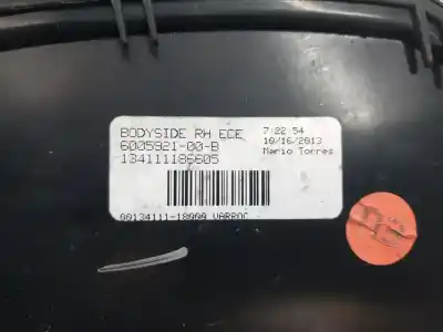 Second-hand car spare part right tailgate light for tesla model s basis oem iam references 600592100f  