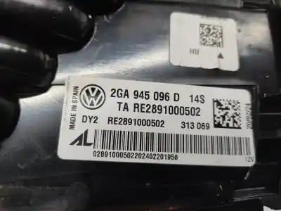 Автозапчасти б/у правый задний фонарь за volkswagen t-roc (d11) dxdb ссылки oem iam 2ga945096d  