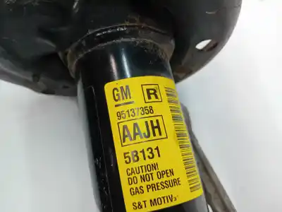 Second-hand car spare part front right shock absorber for opel mokka b16dth/lvl oem iam references 95137358  