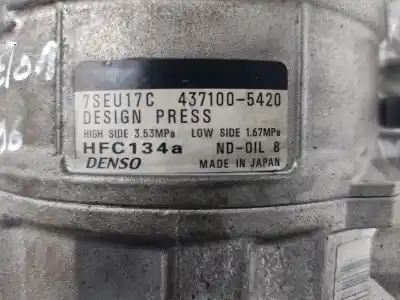 Second-hand car spare part air conditioning compressor for volkswagen phaeton (3d2/3d8) ayt oem iam references   