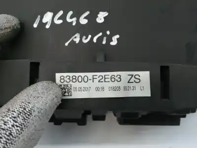 Second-hand car spare part speedometer for toyota auris (e18) 2zr oem iam references 83800f2e64  