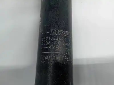 Second-hand car spare part right rear shock absorber for renault kangoo ii (f/kw0) k9k628 oem iam references   