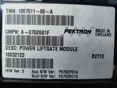Автозапчастина б/у електронний модуль для tesla model s basis посилання на oem iam 100751100a  