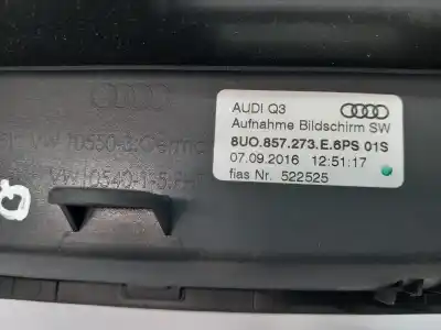 Second-hand car spare part multifunction display for audi q3 (8ub, 8ug) 2.0 tdi oem iam references 8u0919603a  