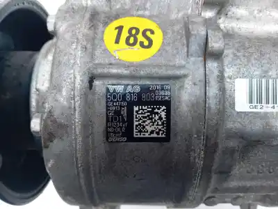 Автозапчастина б/у компресор кондиционера для audi q3 (8ub, 8ug) 2.0 tdi посилання на oem iam 5q0816803  