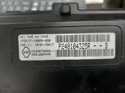 Автозапчасти б/у счетчик километров часы за renault kangoo ii (f/kw0) k9k646 ссылки oem iam 248104325r  