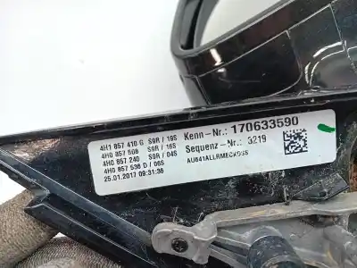 Second-hand car spare part right rearview mirror for audi a8 (4hc/4hl) ctbd oem iam references 4h1857410h  