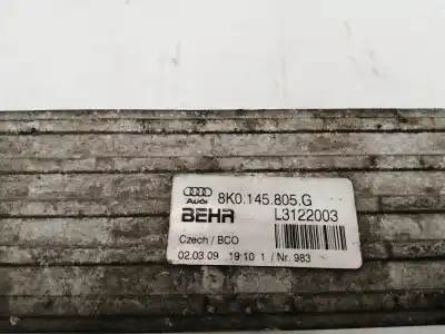 Автозапчастина б/у інтеркулер для audi a4 b8 (8k2) 2.0 tdi посилання на oem iam 8k0145805p  