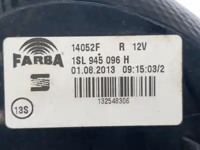Автозапчасти б/у правый задний фонарь за seat mii (kf1, ke1) 1.0 ссылки oem iam 1sl945095k  