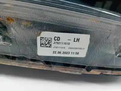 Second-hand car spare part left headlight for kia ceed (cd) g3le oem iam references 92101j7500  