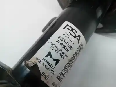 Second-hand car spare part front left shock absorber for opel corsa f hn05 oem iam references 9837413780  