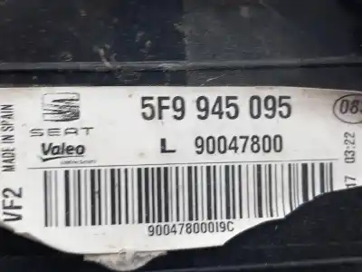 Автозапчасти б/у левый задний фонарь за seat leon (5f1) ddya ссылки oem iam 5f9945095  