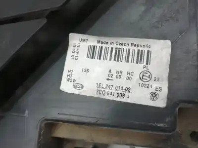 Автозапчастина б/у права фа для volkswagen passat b6 variant (3c5) 2.0 tdi 16v посилання на oem iam 3c0941006aa  