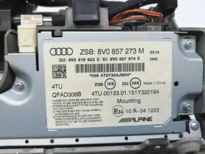 Автозапчасти б/у многофункциональный дисплей за audi a3 limousine (8vs, 8vm) 1.6 tdi ссылки oem iam 8v0857273m  