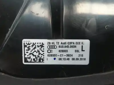 Автозапчастина б/у лівий ход ліхар для audi q3 (8ub, 8ug) 2.0 tdi посилання на oem iam 8u0945093n   Автозапчастина б/у лівий ход ліхар для audi q3 (8ub, 8ug) 2.0 tdi посилання на oem iam 8u0945093n