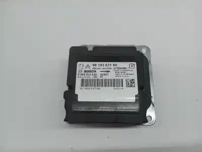 Pièce détachée automobile d'occasion Boitier De Commande D'airbag pour PEUGEOT 208 8H01 Références OEM IAM 9810363180  