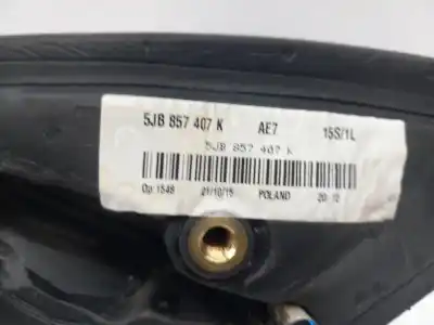 Автозапчастина б/у ліве дзеркало для seat toledo iv (kg3) 1.6 tdi посилання на oem iam 5jb857507e  