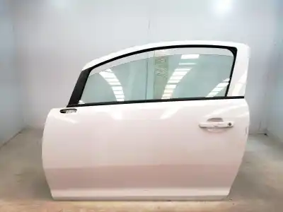 Second-hand car spare part Left Front Door for OPEL CORSA D D-Z13DTJ OEM IAM references 124087  