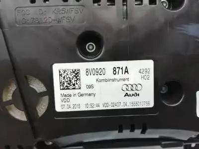 Автозапчасти б/у счетчик километров часы за audi a3 limousine (8vs, 8vm) 1.6 tdi ссылки oem iam 8v0920871a  