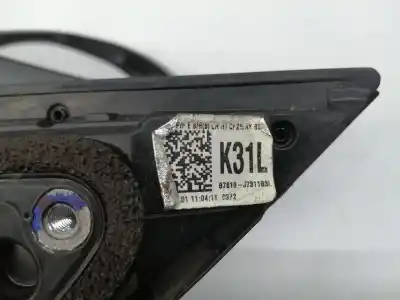 Second-hand car spare part left rearview mirror for kia xceed (cd) 1.5 t-gdi mhev oem iam references 87610j7311  