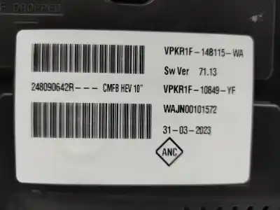 Автозапчасти б/у счетчик километров часы за renault arkana (eu version) h4m632 ссылки oem iam 248090642r  