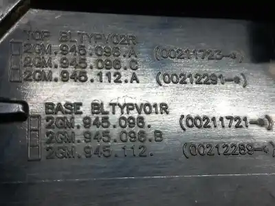 Автозапчасти б/у правый задний фонарь за volkswagen t-cross (c11) dlaa ссылки oem iam 2gm945096b  