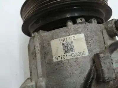 Peça sobressalente para automóvel em segunda mão compressor de ar condicionado a/a a/c por hyundai i30 cw (gdh) d4fb referências oem iam 97701g3200  