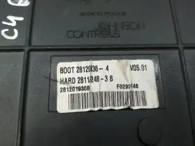 Pezzo di ricambio per auto di seconda mano scatola relè/fusibili per citroen c4 grand picasso 9hz riferimenti oem iam 657064  