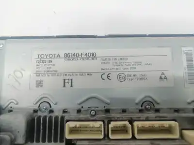 Автозапчастина б/у багатофункційний дисплей для toyota c-hr (x10) 2zr посилання на oem iam 86140f4010  