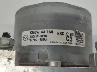 Автозапчастина б/у блок управління abs для mazda cx-5 (kf) sh посилання на oem iam kny0437a0  