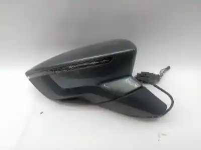Second-hand car spare part right rearview mirror for seat leon (5f1) 1.6 tdi oem iam references 5f1857508n  