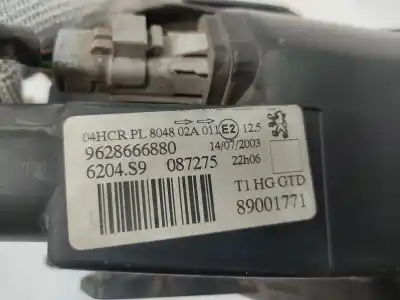 Автозапчастина б/у ліва фара для peugeot 206 sw 8hx(dv4td) посилання на oem iam 6204s9  