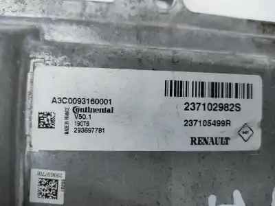 Автозапчастина б/у ебу контролер двигуна для renault captur i h4b408 посилання на oem iam 237105499r  