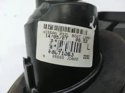 Автозапчасти б/у внутренний левый задний фонарь за nissan qashqai / qashqai +2 i (j10, nj10, jj10e) 1.6 ссылки oem iam 26555jd800  