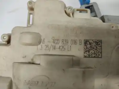 Автозапчастина б/у замок заднього правого дверя для audi a3 (8v1, 8vk) 2.0 tdi посилання на oem iam 4g0839016b  