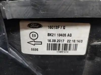 Second-hand car spare part left tailgate light for ford transit/tourneo custom combi (ttf) ymfs oem iam references 2411271  