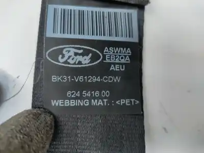 Second-hand car spare part front right seat belt for ford transit combi (ttg) ymfa oem iam references 2062383  