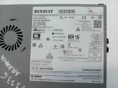 Автозапчасти б/у аудиосистема / радио cd за renault arkana (eu version) h4m632 ссылки oem iam 259154445r  