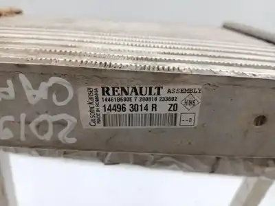 Автозапчастина б/у інтеркулер для renault captur i h4b408 посилання на oem iam 144963014r  