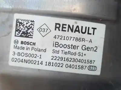 Автозапчасти б/у тормозной серво за renault arkana (eu version) h4m632 ссылки oem iam 472107786r  